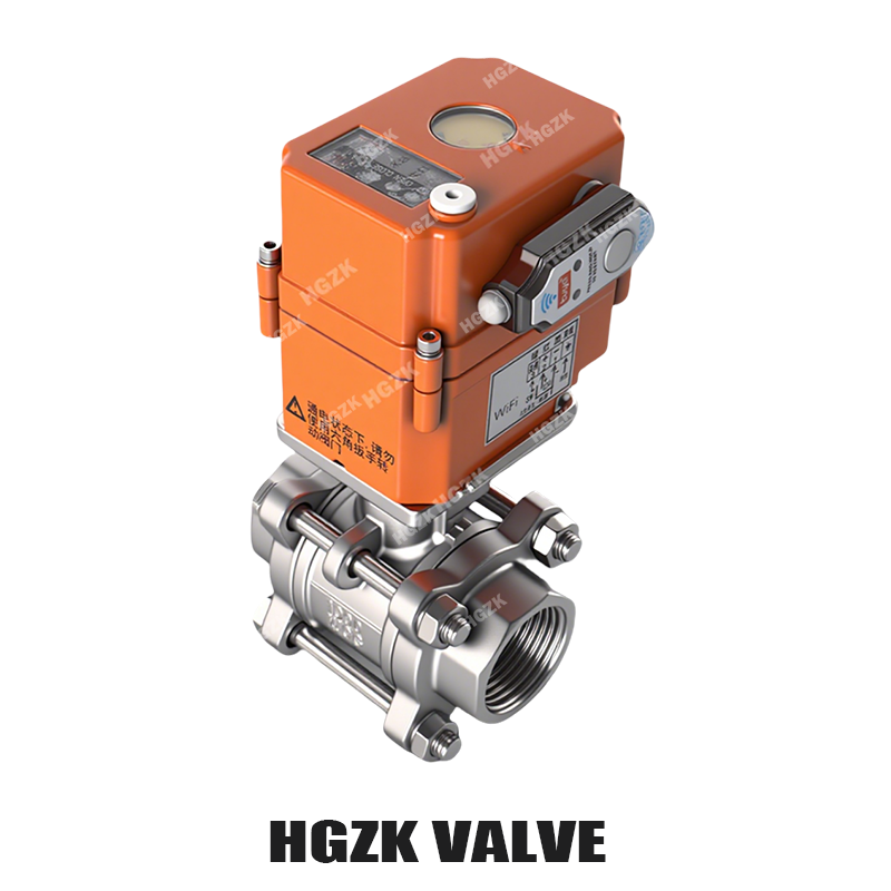 WiFi Akıllı Paslanmaz Çelik Dişli Topar Valf