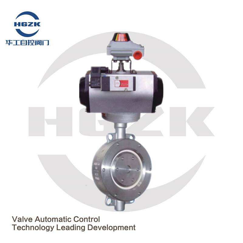 Wafer type ceramic sealed butterfly valve DD673TC