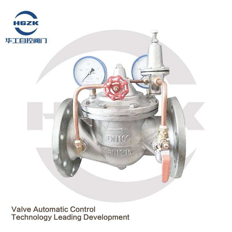 200x-16p stainless steel adjustable pressure reducing valve