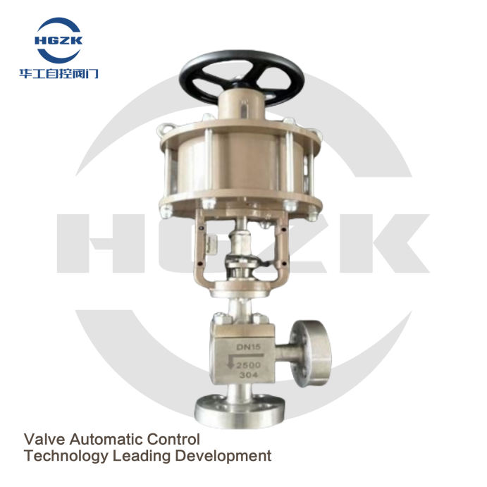 Pneumatic Angle High Pressure Globe Valve