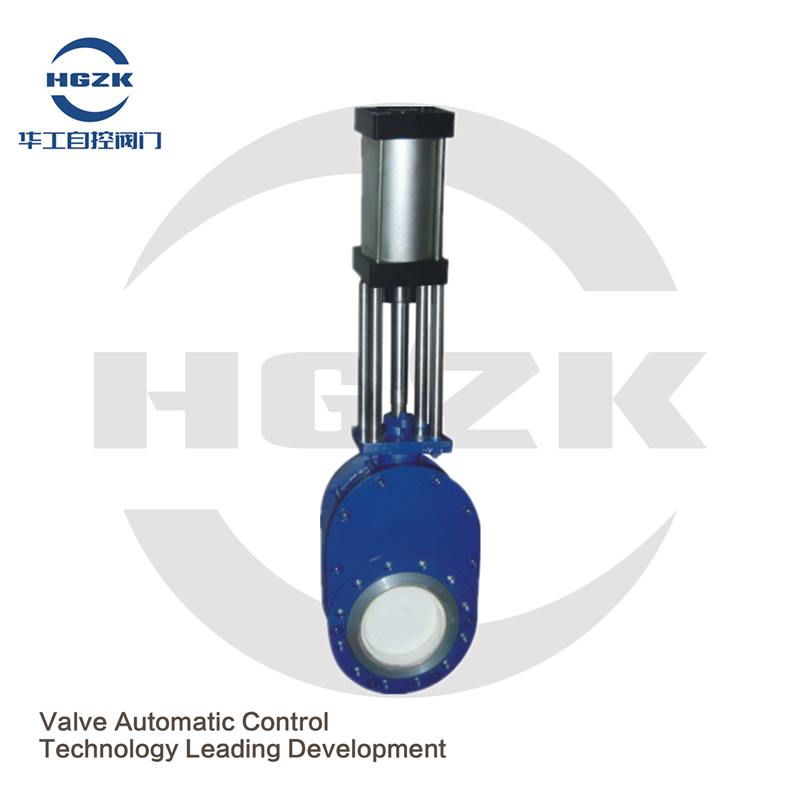 Pneumatic ceramic discharge valve Z674TC