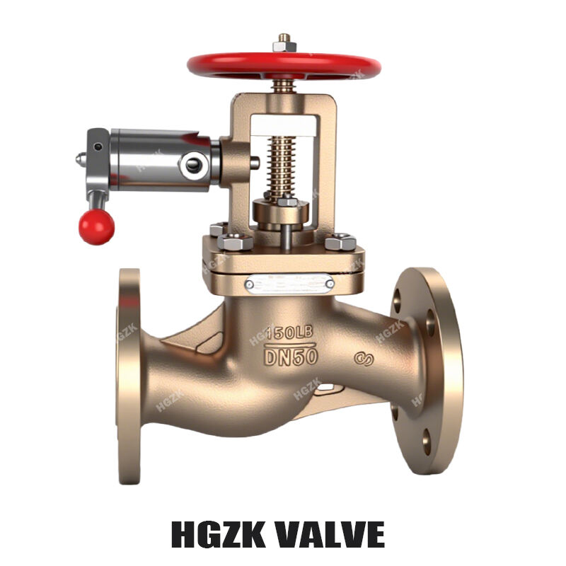 Hızlı Kapanan Küresel Bronz Vana