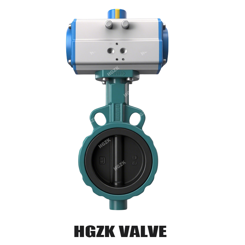 PDV Pneumatic High Quality Wafer Butterfly Valve