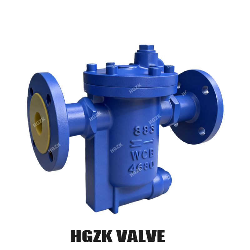 Dökme Demir Ters Kova Buhar Trapi, Flanşlı Bağlantı (JIS 10K/PN16)