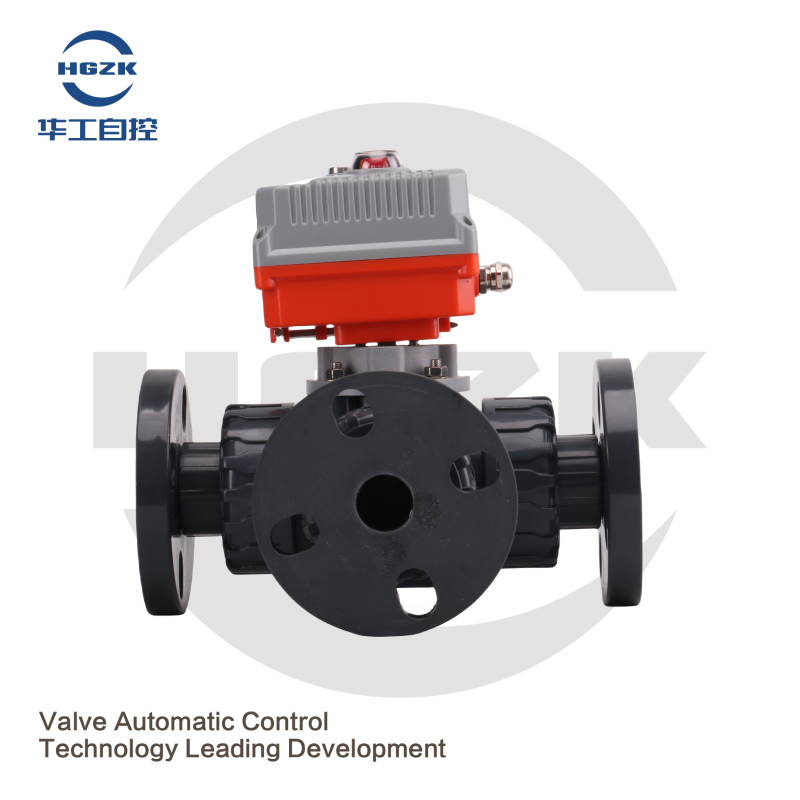 Q944 Micro UPVC Flange Ball Valve