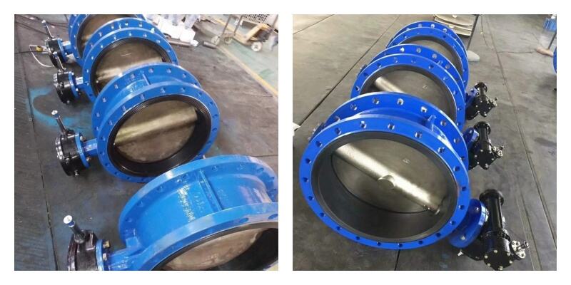 d341 16 turbine flange butterfly valve-0