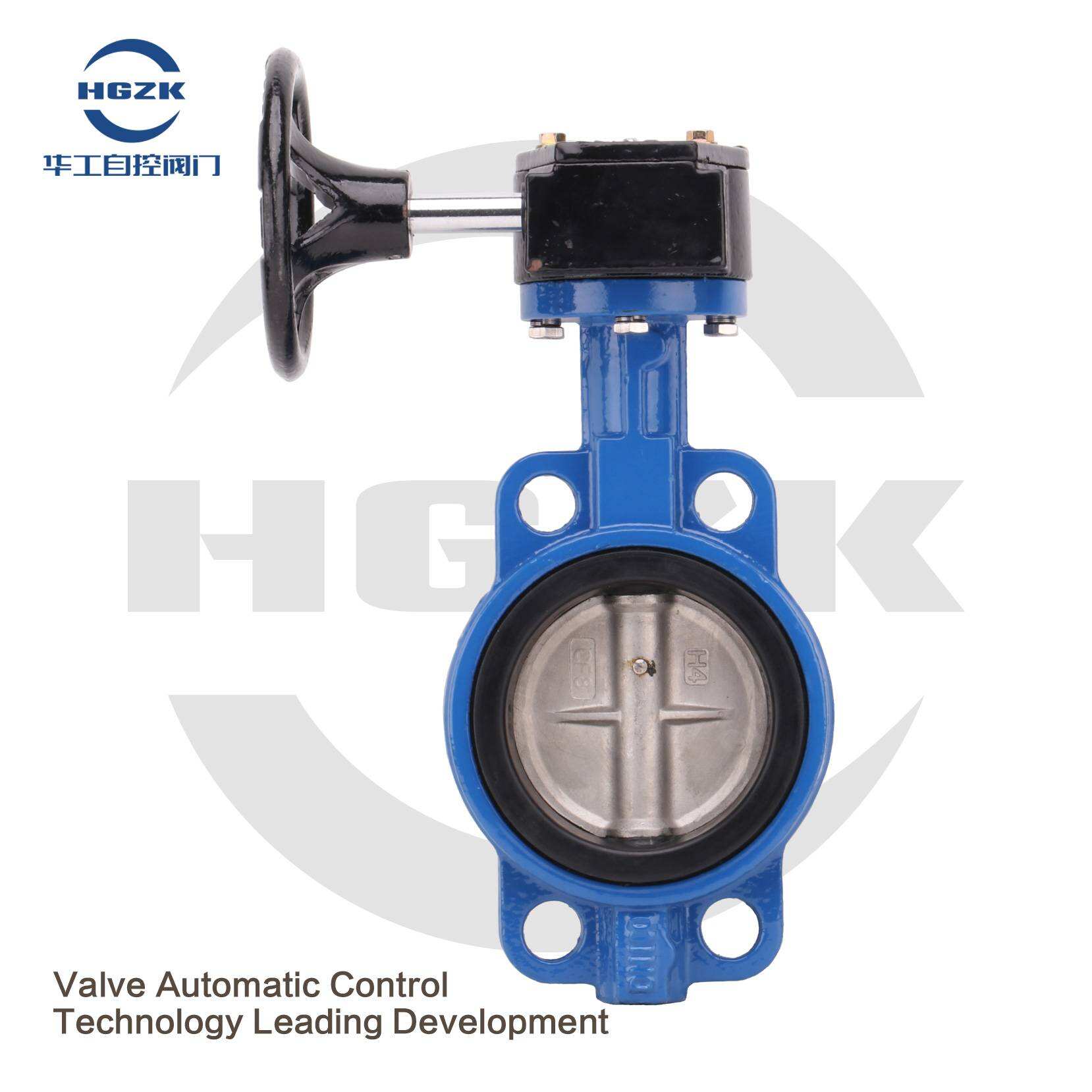 D371X/F-16 Manual Wafer Stainless Steel Butterfly Valve