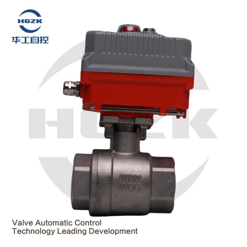 Q911 Electric Micro Two-piece Ball Valve