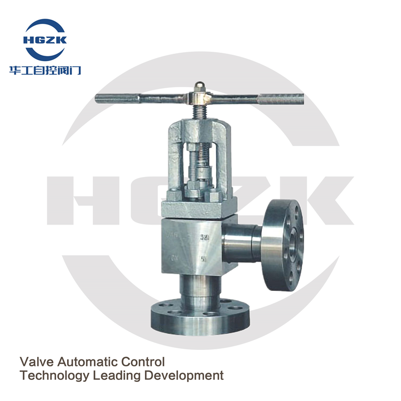 High pressure angle globe valve JJ4HY