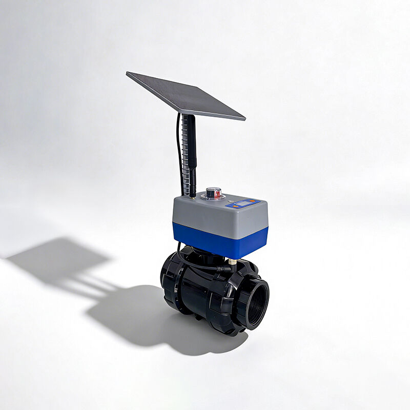 Solempelata elektra valvo inteligenta senkabla kontrola agrara regado pilkovalvo mariposa valvo trikamajna