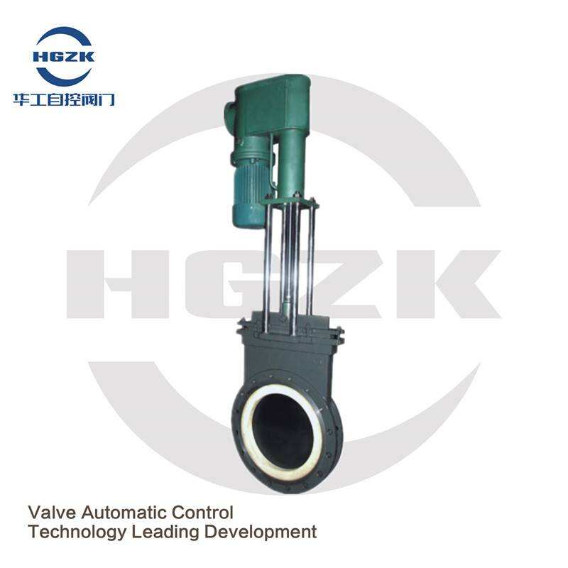 Electro-hydraulic linkage thin ceramic gate valve PZ273TC