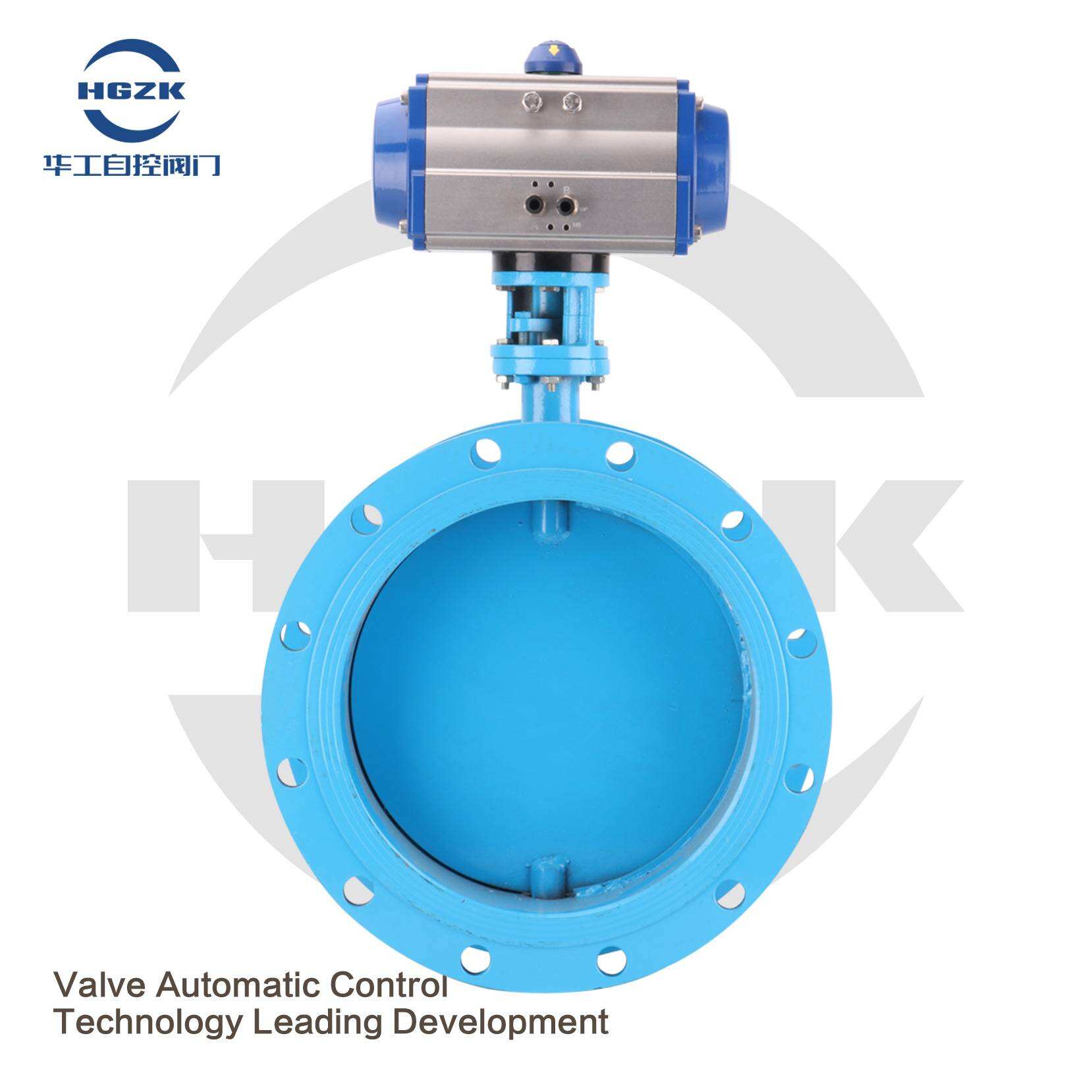 D641W Pneumatic Ventilation Butterfly Valve