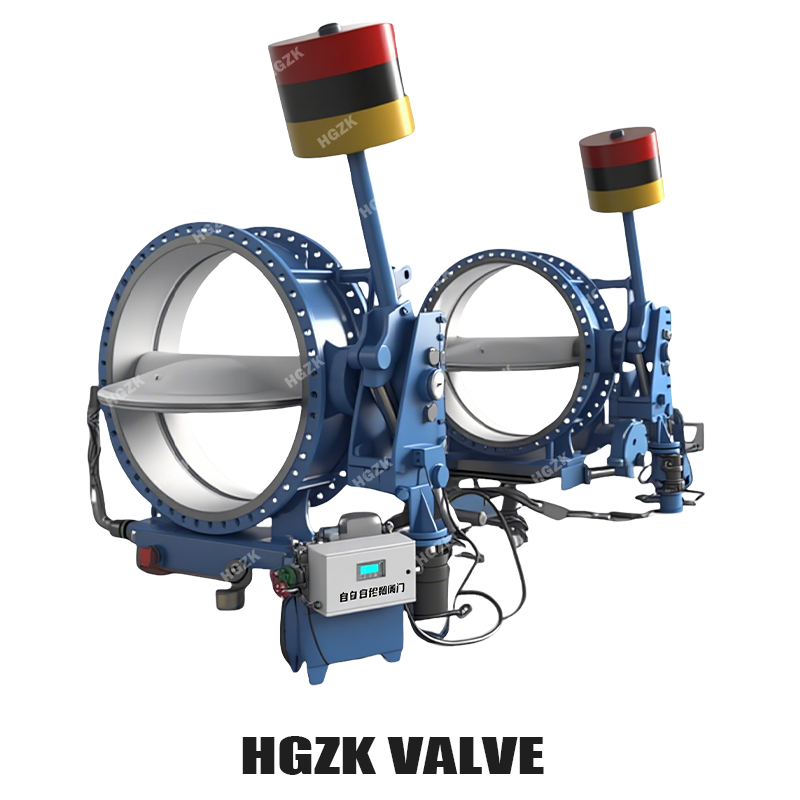Automatic Pressure Holding Heavy Hammer Hydraulic Control Slow Closing Check Butterfly Valve