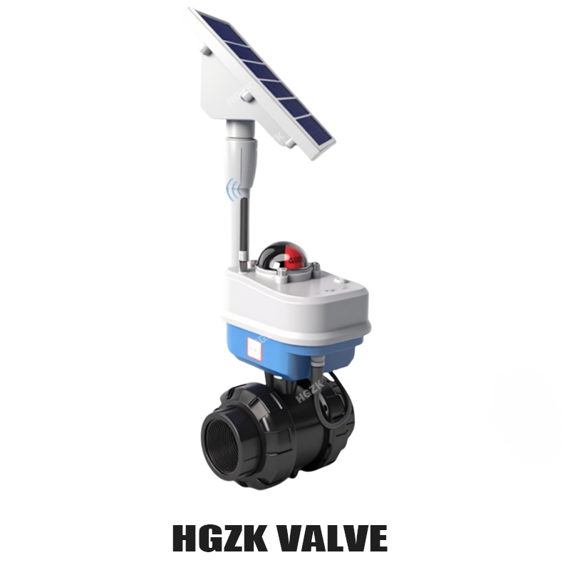 Solar Energy Intelligent Electric Ball Valve Butterfly Valve Three-way Mobilephone Wireless Control Agricultural Irrigation