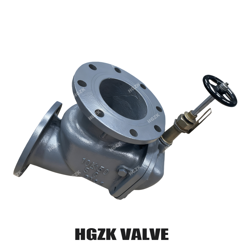 Denizcilik Döküm Çelik Fırtına Valfi Flanş Tipi Dik Açılı Dikey Basınç Tahliye Vanası DN50-DN500 PN10/16 GB/DIN/ANSI Flanş Standardı