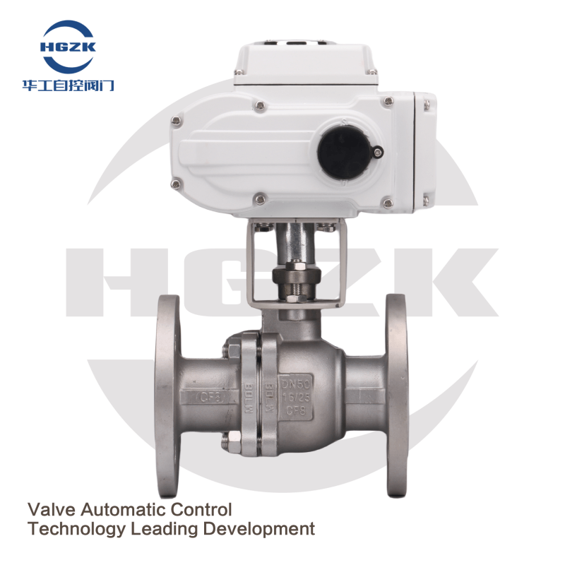 Q941F-16/25P Electric stainless steel flange ball valve