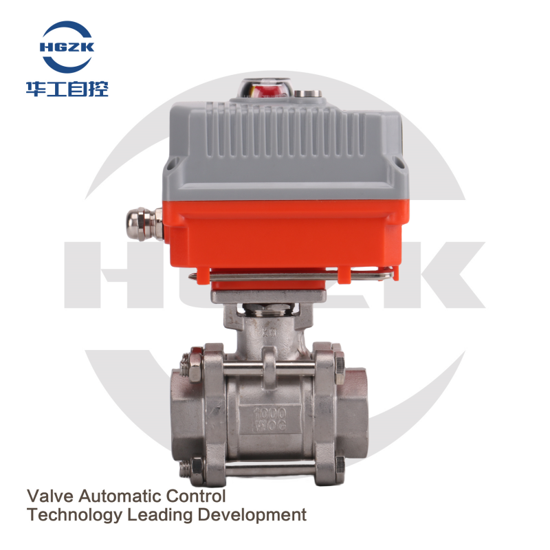 Q911F-16P Micro Electric Threaded Ball Valve