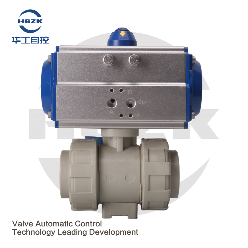 Q611-10S Pneumatic PPH Ball Valve