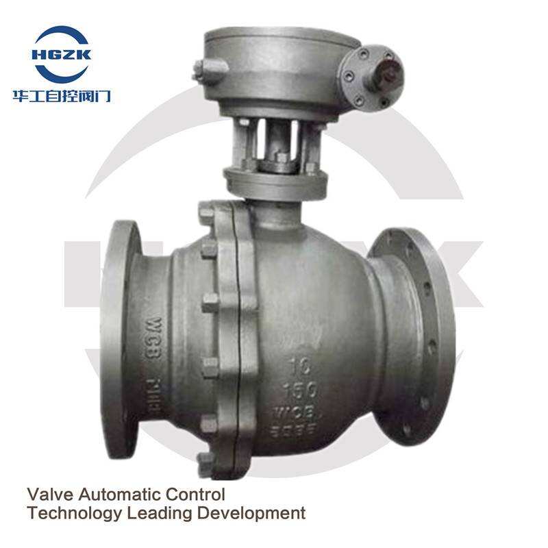 Q347F cast steel fixed ball valve