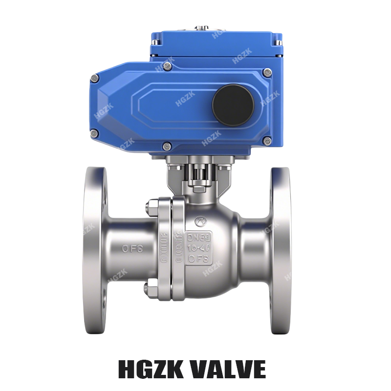 EQV-2PPF Electric Flange Ball Valve