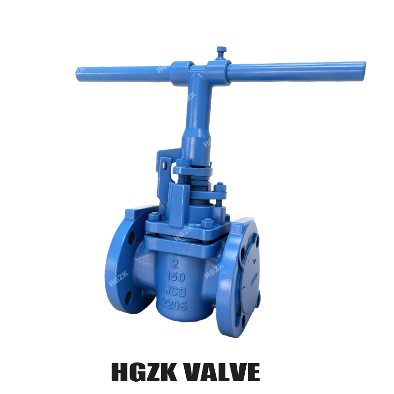 Yağlı konik fişli vana