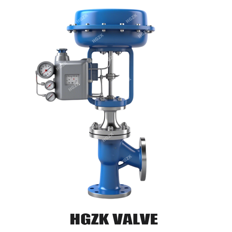 Pneumatic Diaphragm Angle Control Valve