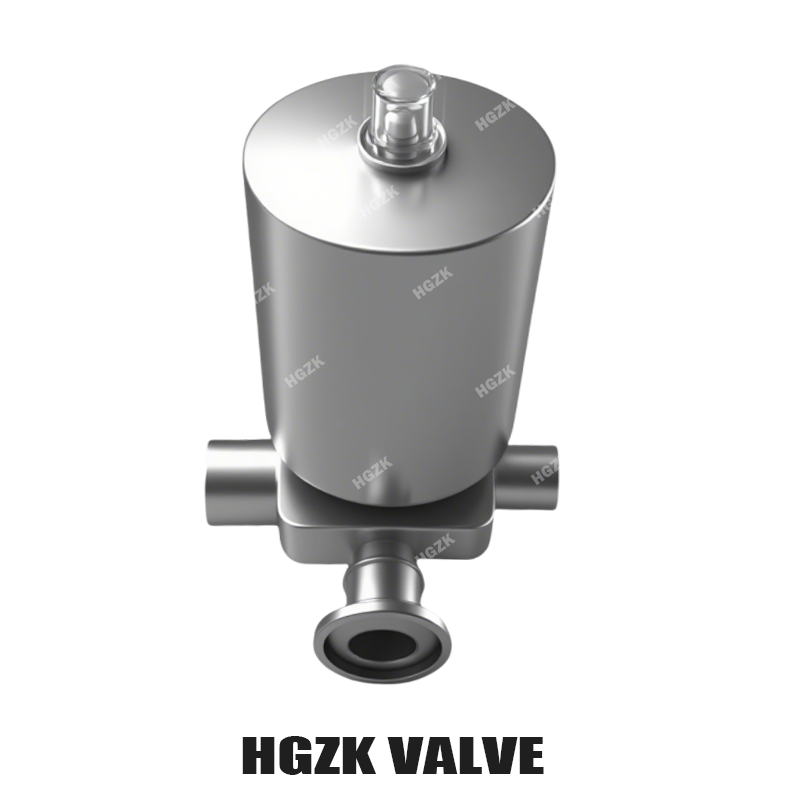 Pnömatik T Hızlı Montaj Diyafram Valfi