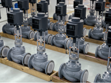 Electric Control Valves Shipped to Singapore Agent – Covering DN20 to DN125 with Cast Steel & Stainless Steel Bodies