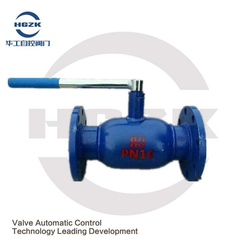 Q41 handle flange fully welded ball valve