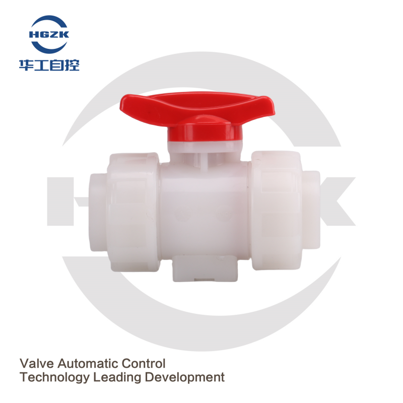 PPH Double Union Ball Valve