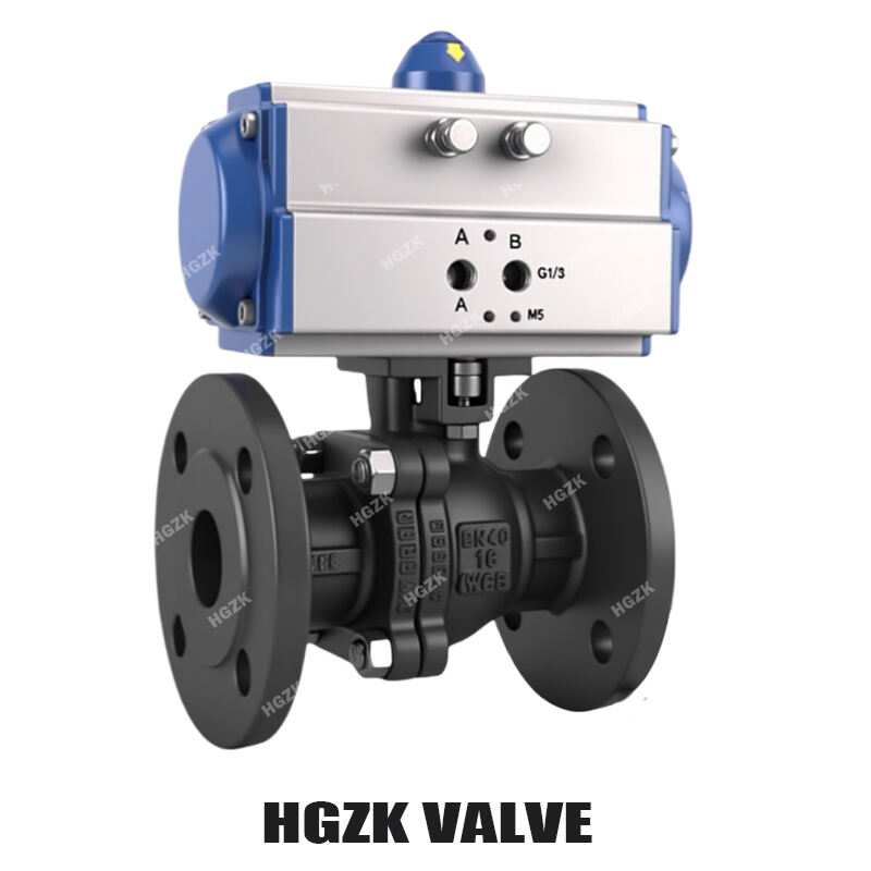PQV Pneumatic Cast Steel Ball Valve