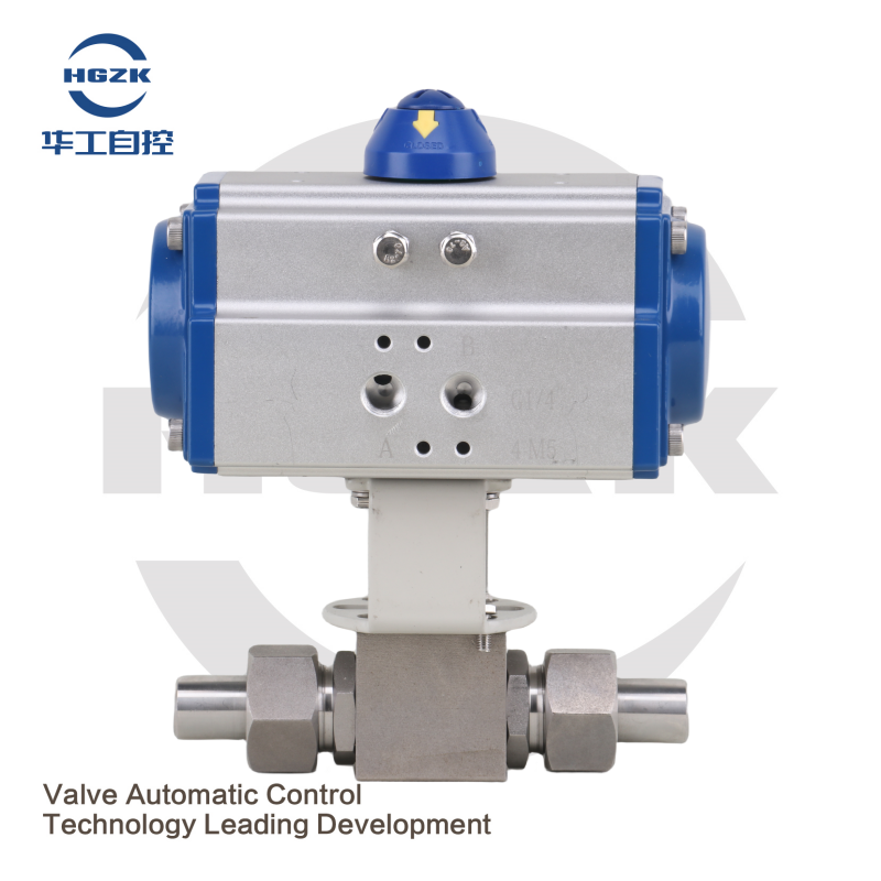 Q611N pneumatic high pressure ball valve