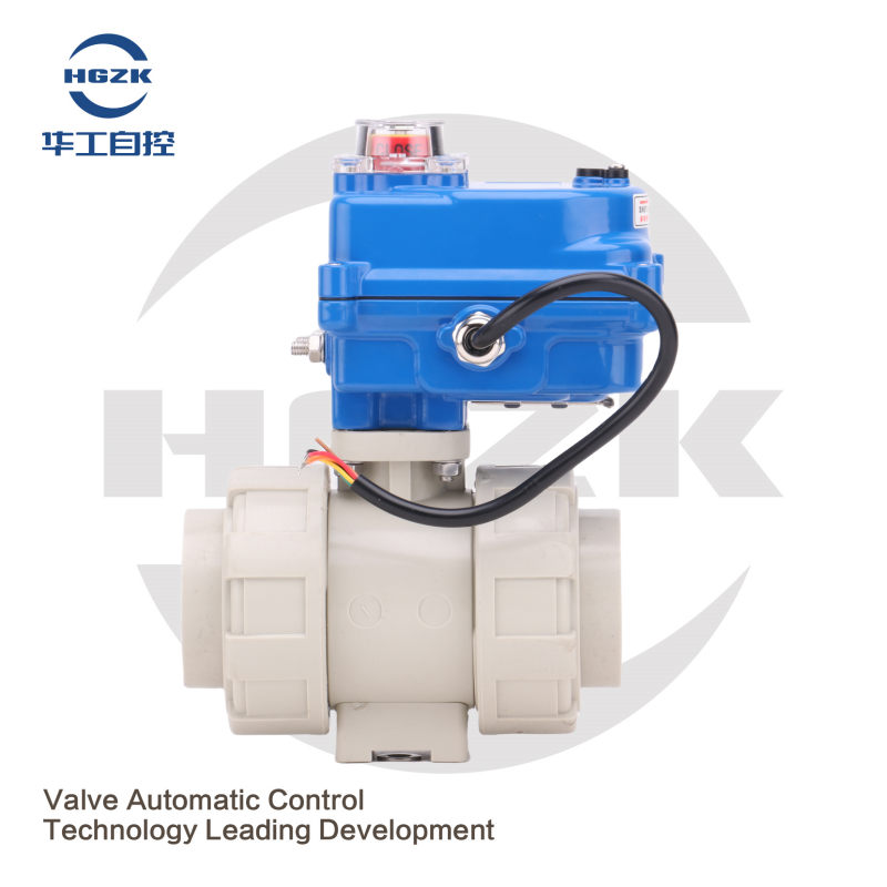 Q911F-10S Electric PPH Plastic Ball Valve