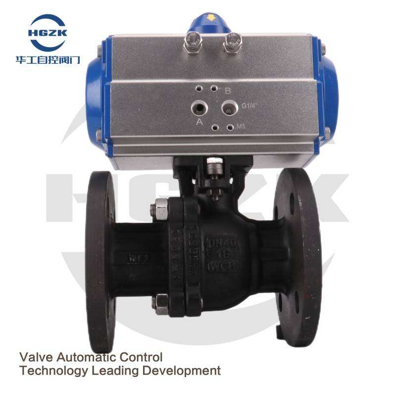 Q641F-16C Pneumatic Cast Steel Ball Valve