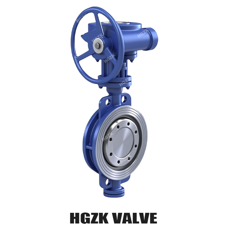 Worm Gear Clamp Hard Seal Butterfly Valve D373H-16C