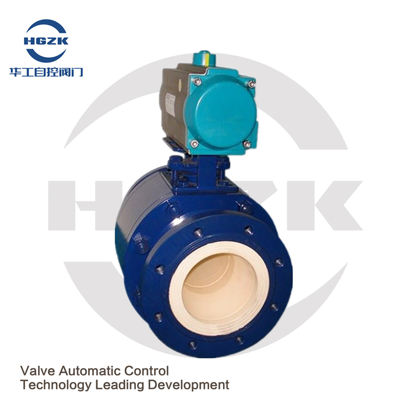 Pneumatic ceramic ball valve Q641TC