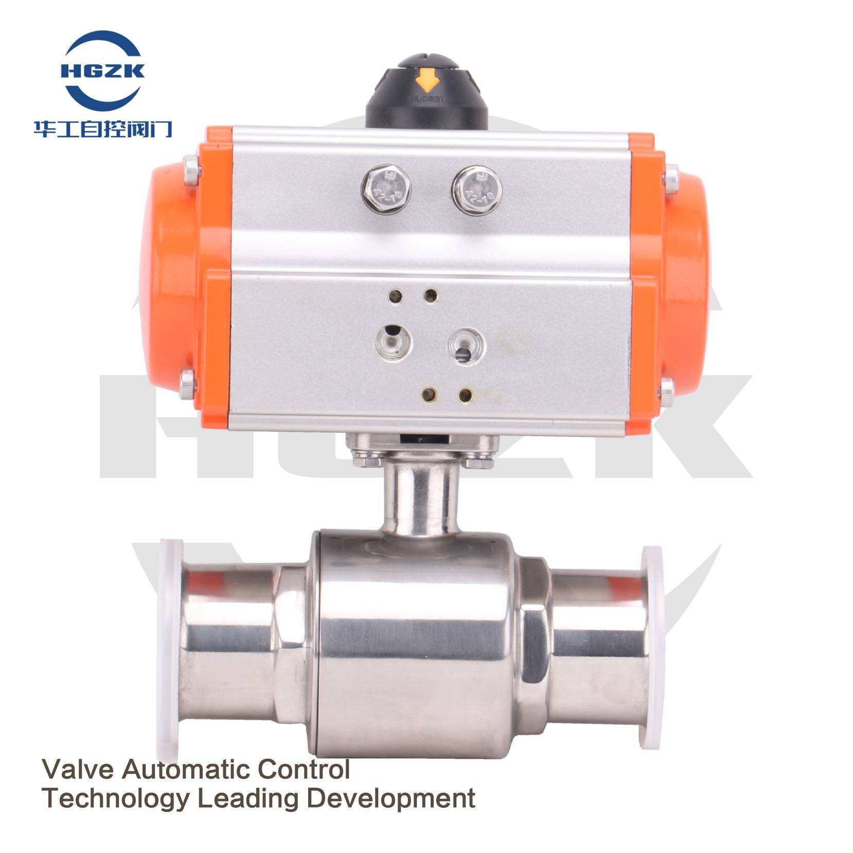 Q681 Pneumatic Quick-install Sanitary Ball Valve