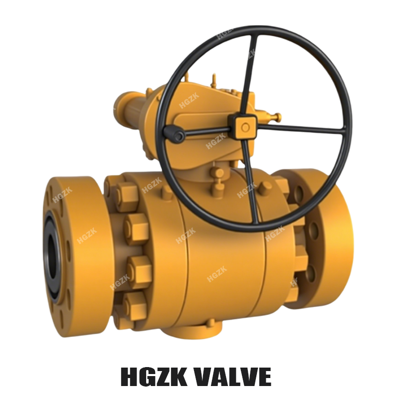 Q347F High Pressure Flange Ball Valve