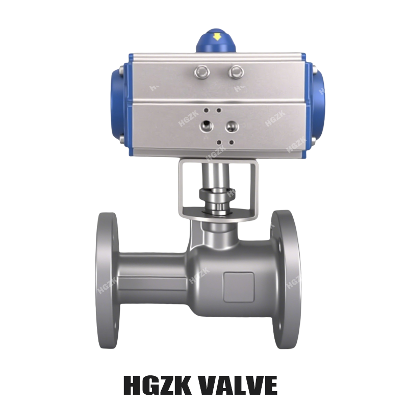 PQV-2QQF Pneumatic High Temperature Integrated Ball Valve