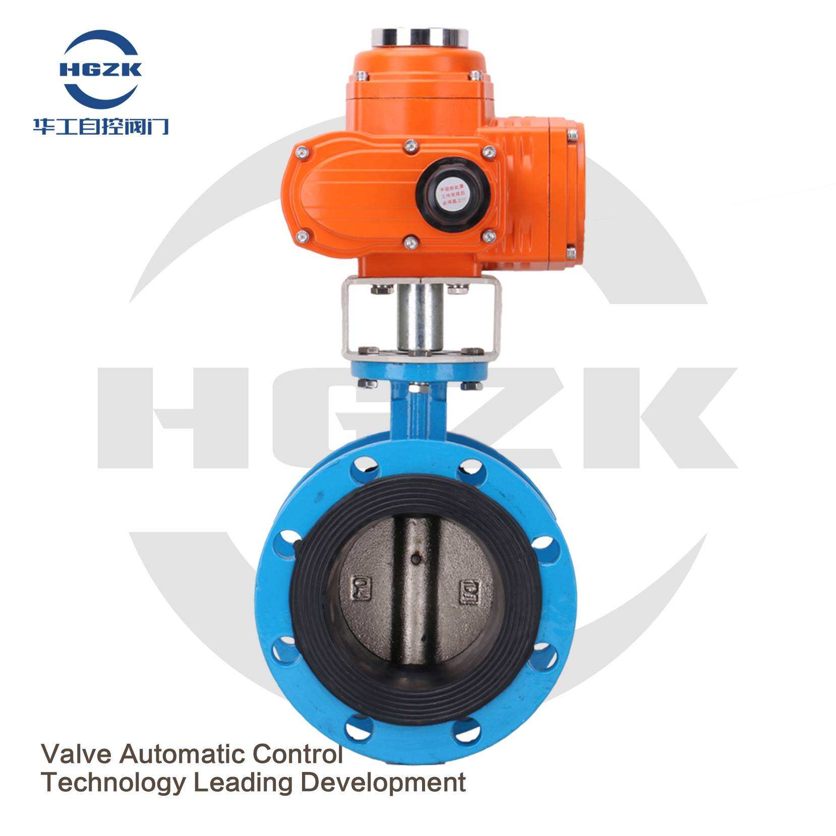 D941X-16 Small explosion-proof electric flange butterfly valve