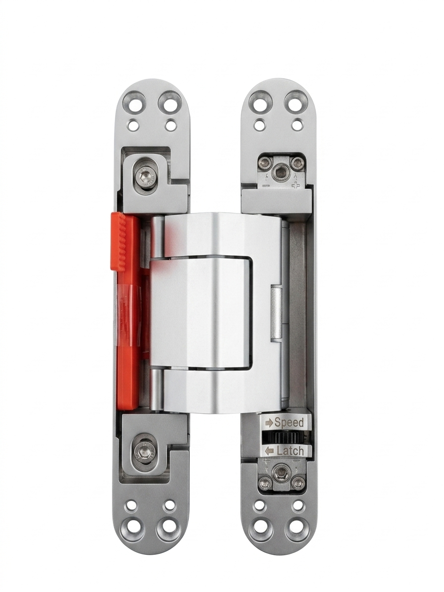 New arrival 2026 peal chrome Hydraulic soft closing quite 3D conceal hinge 