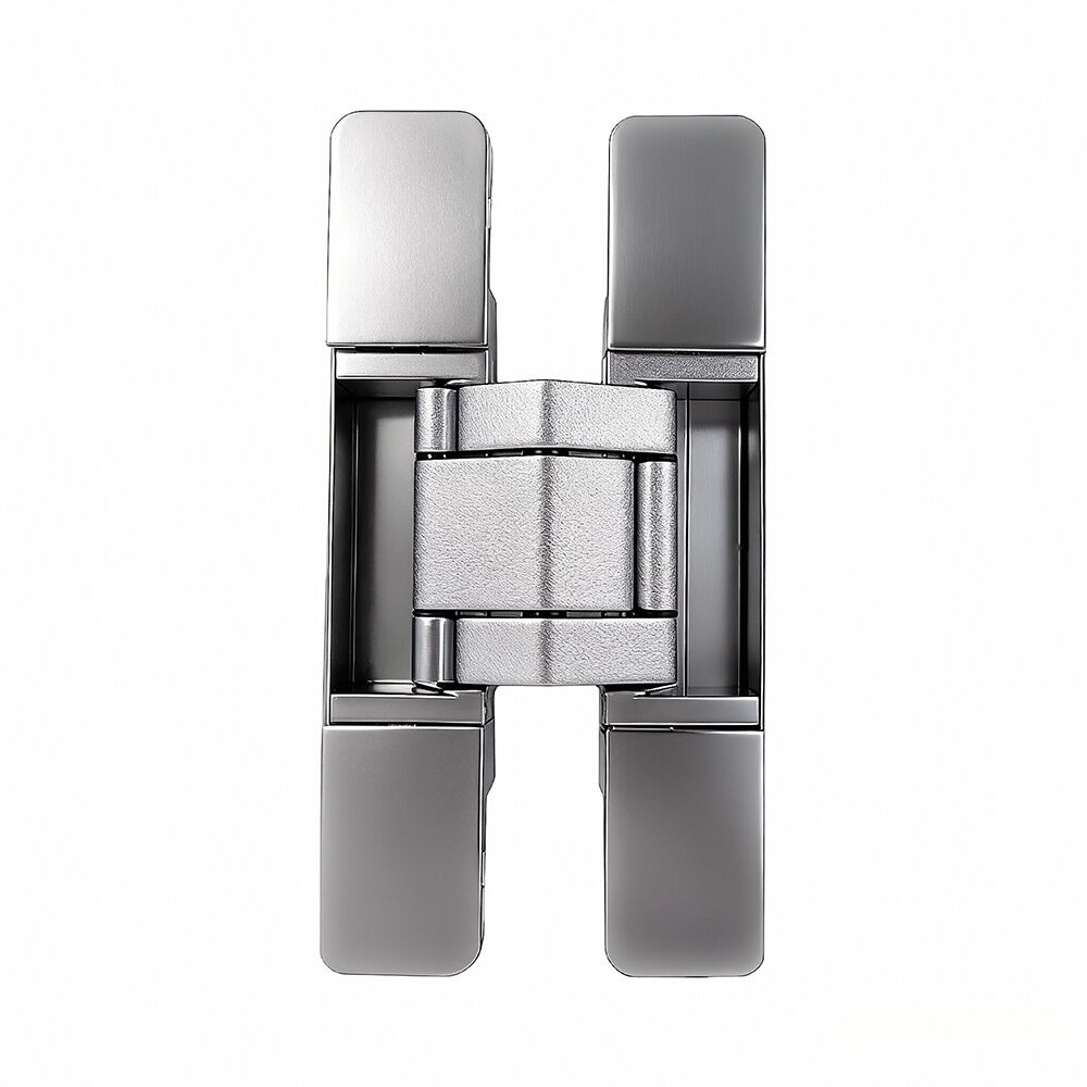 GE75 80kgs  square heavy duty concealed door hinge 