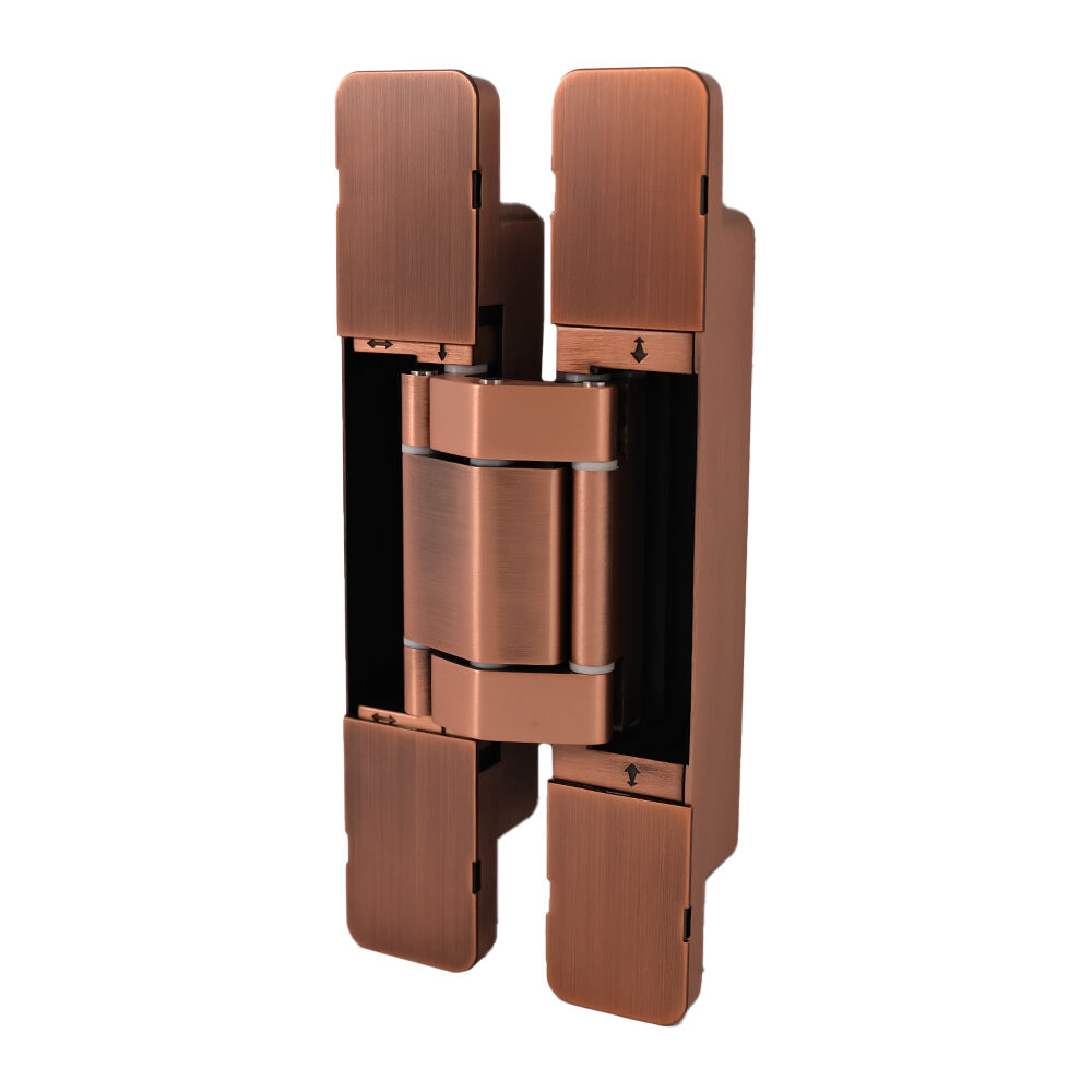 GE100 100kgs L190 W34 red antique bronze  invisible door hinges