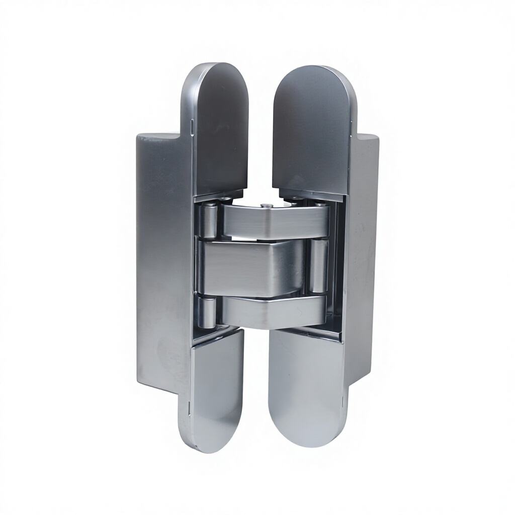 GE60 60KGS heavy duty concealed door hinge peal chrome