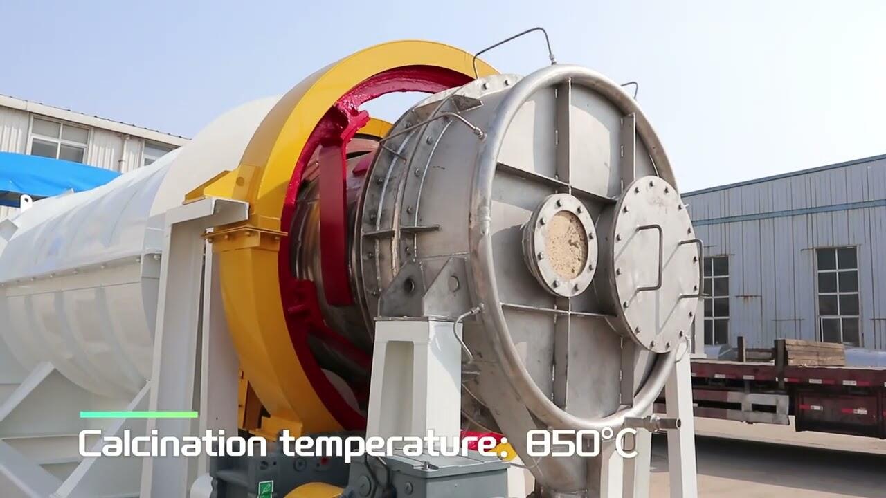 Équipement de séchage et de calcination du tétraoxyde de tricobalt pour GEM