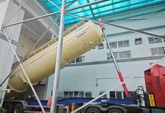 Tianli Energy’s New Adipic Acid Storage and Transportation System has been put into Operation, Leading the Industry towards Green Upgrading.