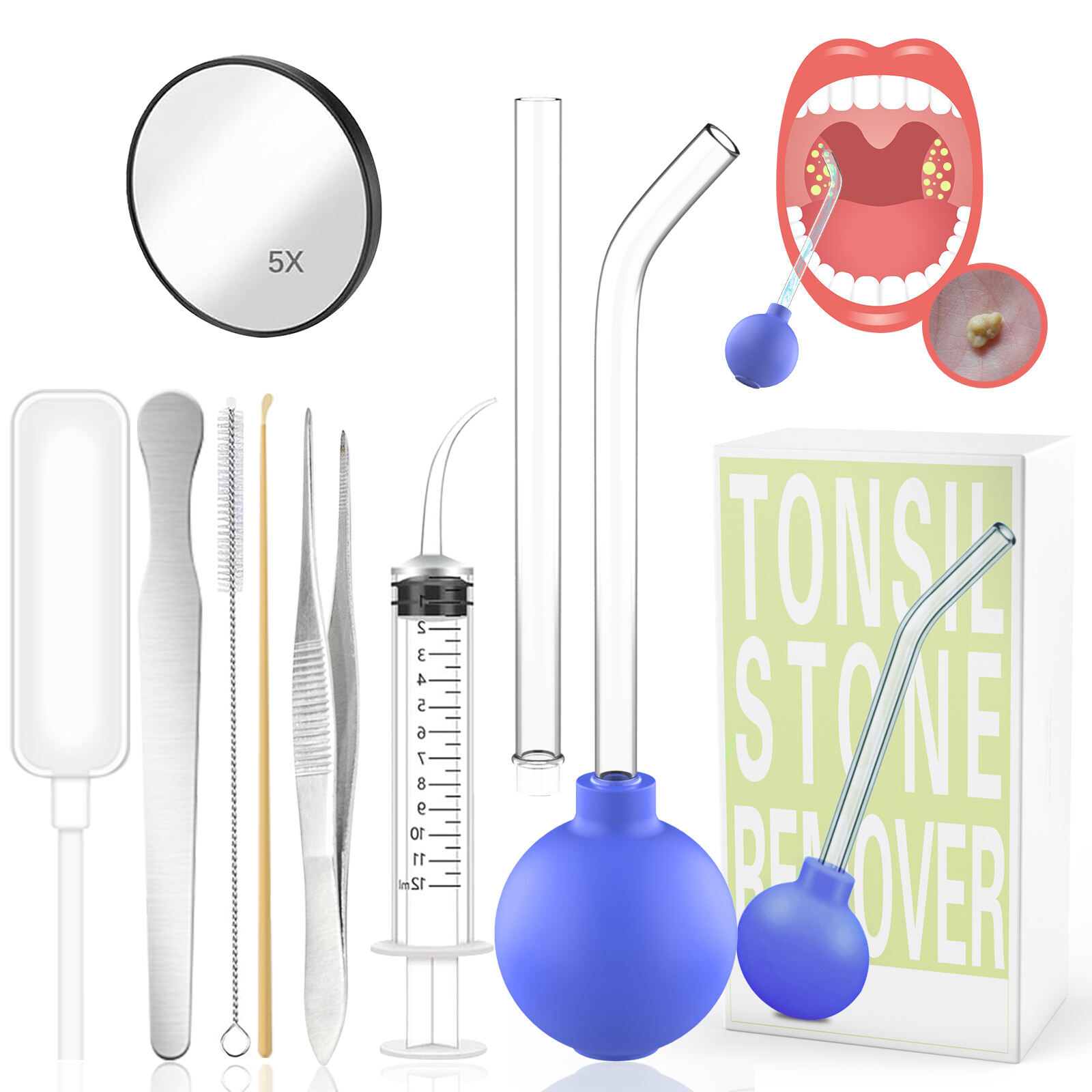 Tonsil stone cleaner TC02