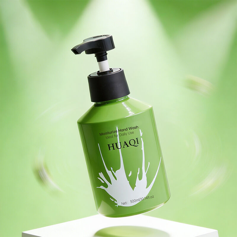 300 मिली फ्रॉस्टेड हाई बोरोसिलिकेट ग्लास बॉडी वाश बोतल