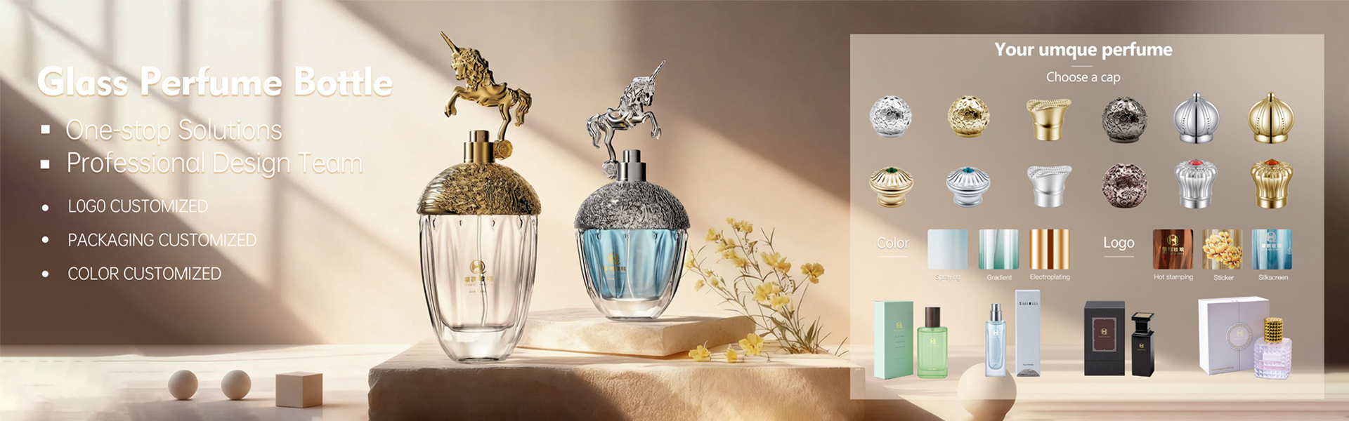 Glass Perfume Bottle