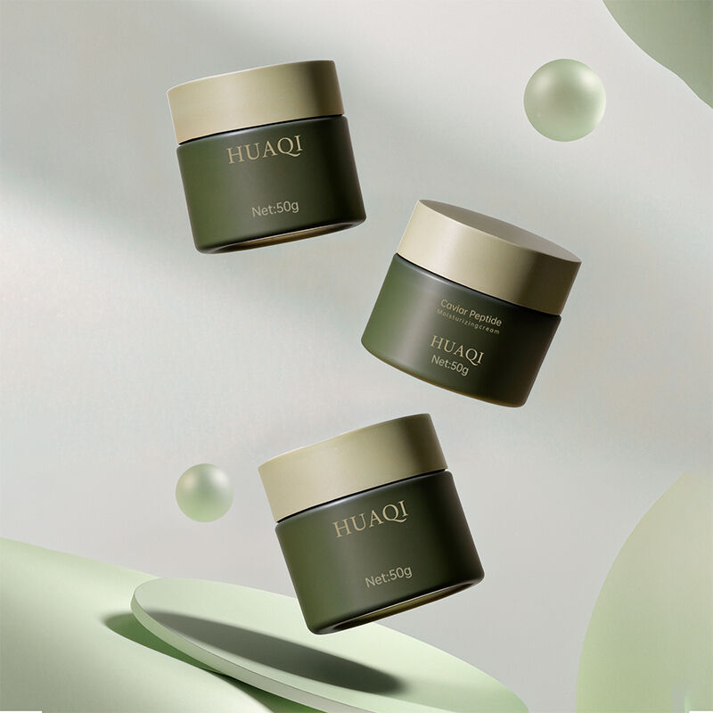 Cosmetic Brand Custom Glass Cream Jar